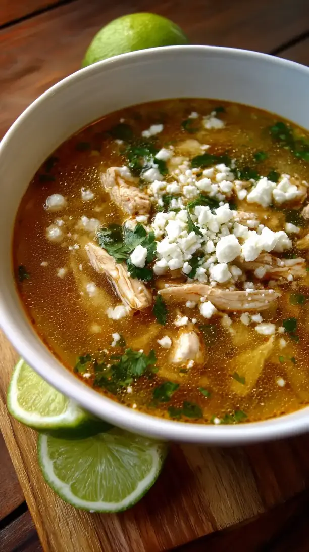 Mexican Chicken Lime Soup