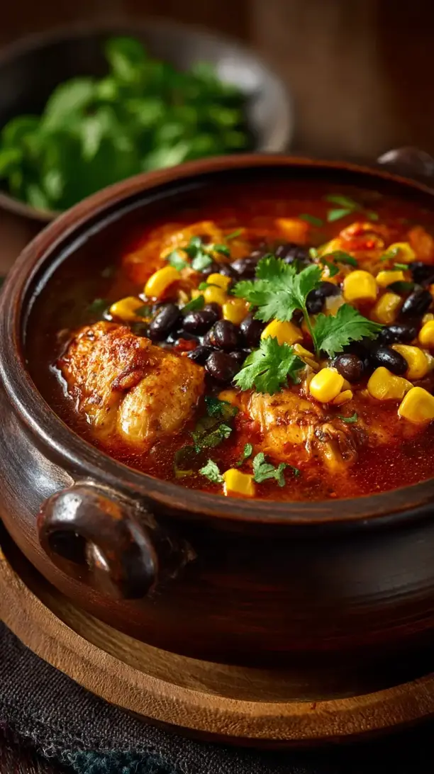 Mexican Chicken and Corn Stew