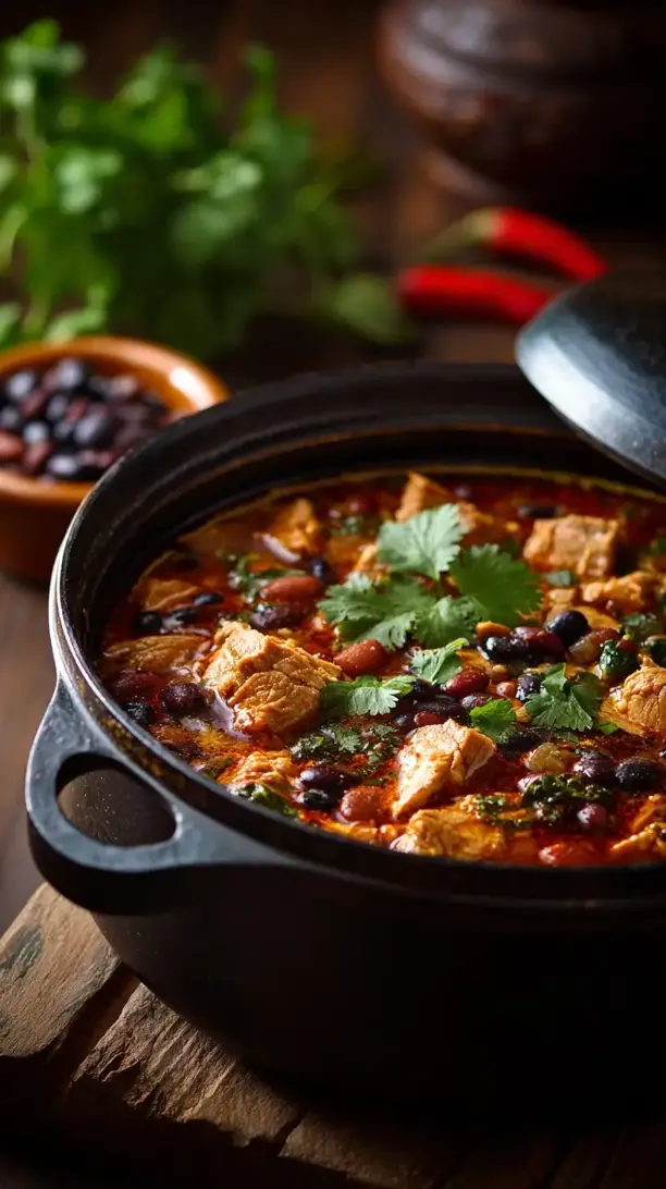 Mexican Pork and Bean Stew