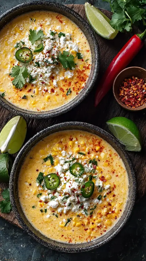 Mexican Street Corn Soup