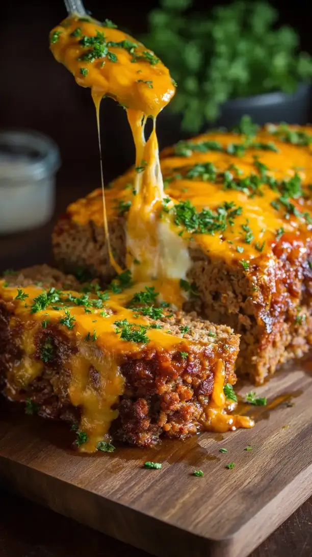 Mild and Cheesy Meatloaf