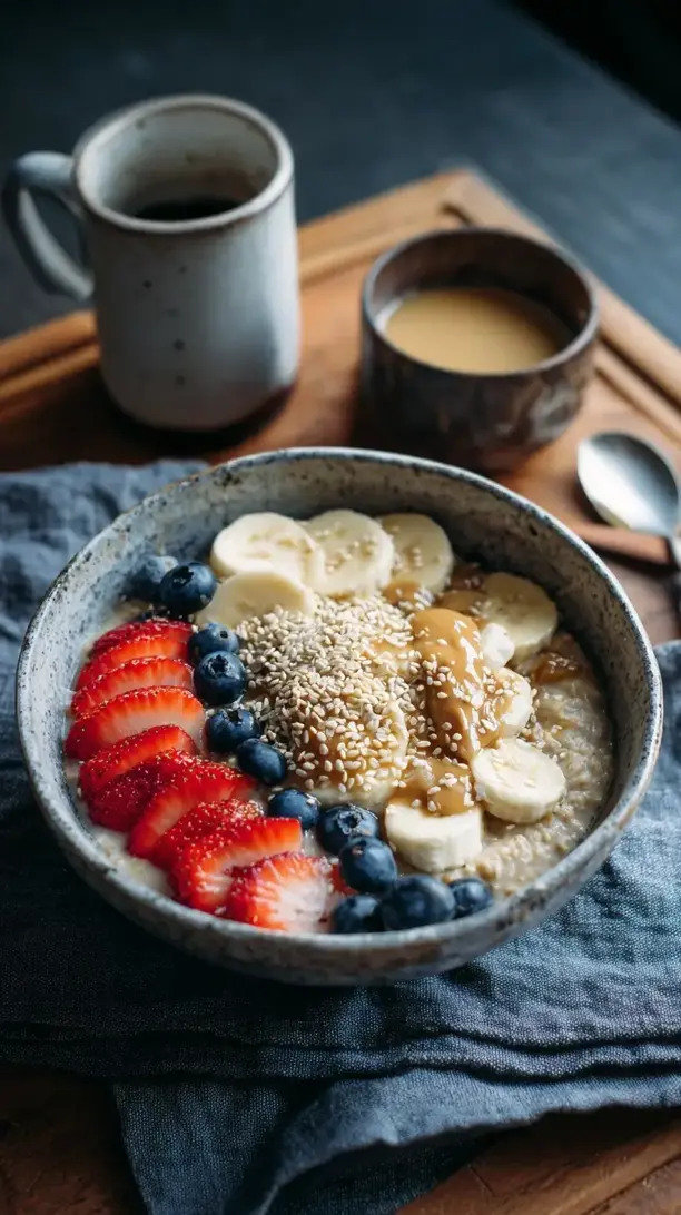Miso Sesame Oatmeal