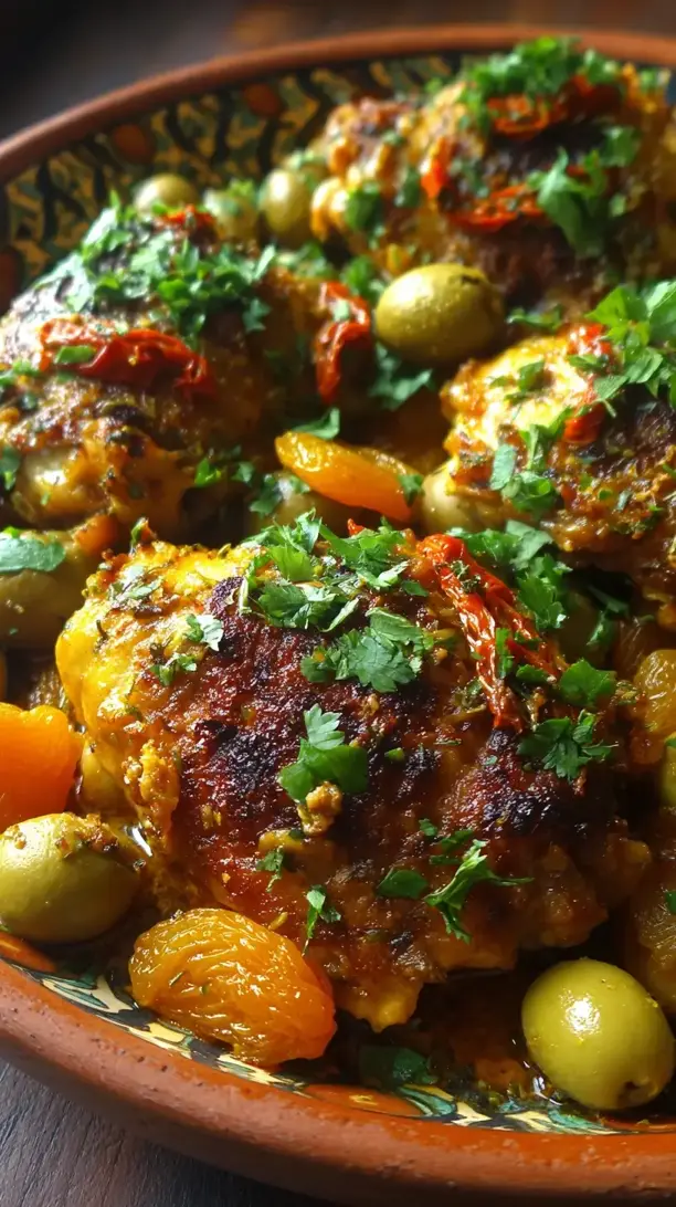 Moroccan Chicken Thighs