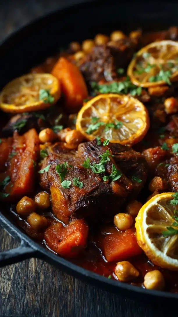 Moroccan Lamb and Vegetable Stew