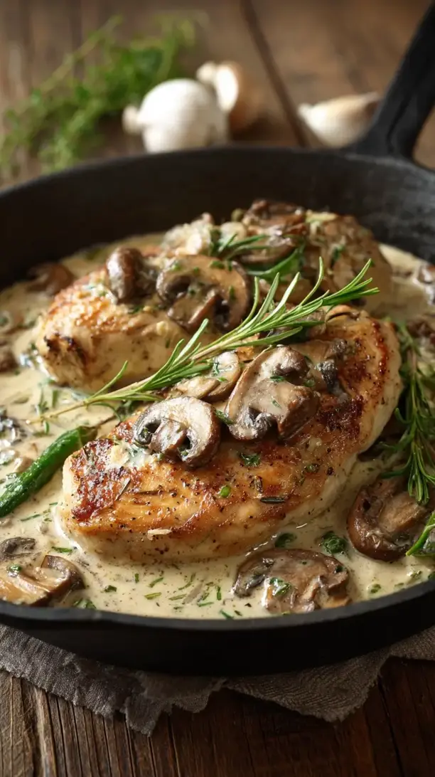 Mushroom Chicken Breast