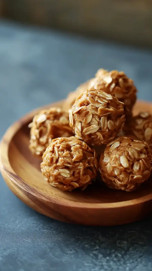 No Bake Peanut Butter Balls