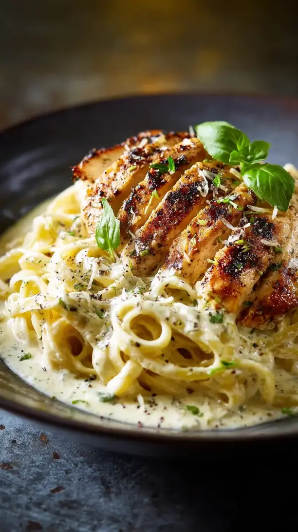 One Pot Chicken Alfredo