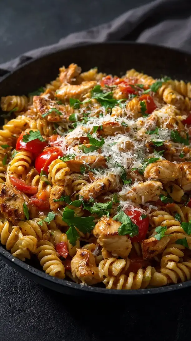 One Pot Chicken Pasta