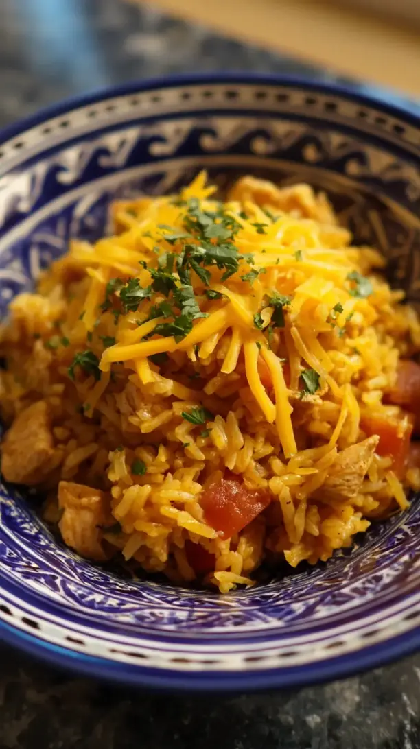 One Pot Chicken Taco Rice
