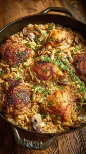 One Pot Chicken And Rice