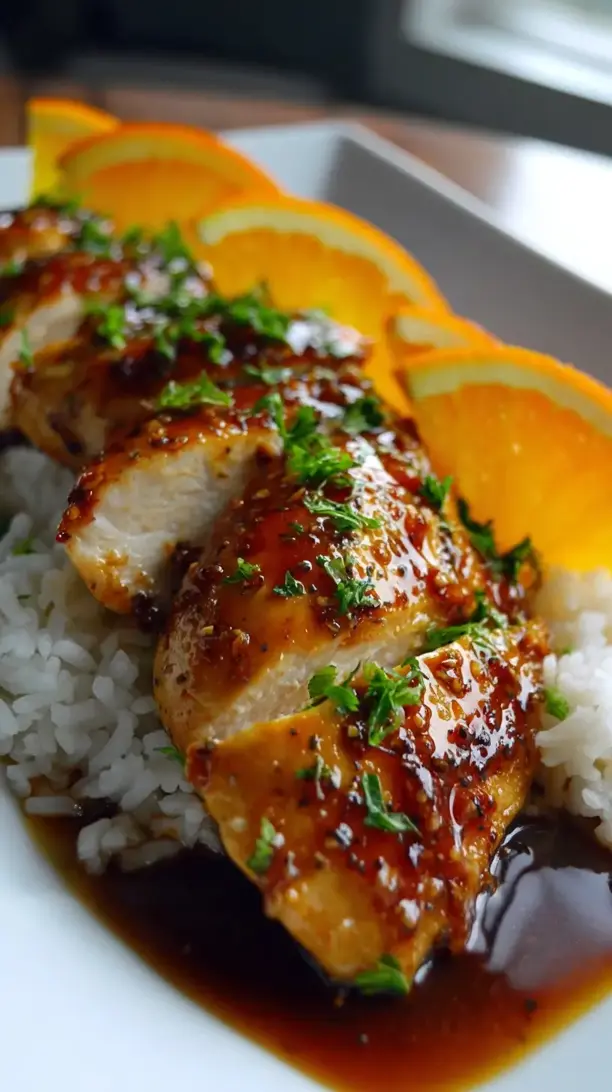 Orange Chicken Breast