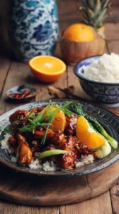 Orange Glazed Chicken Stir Fry