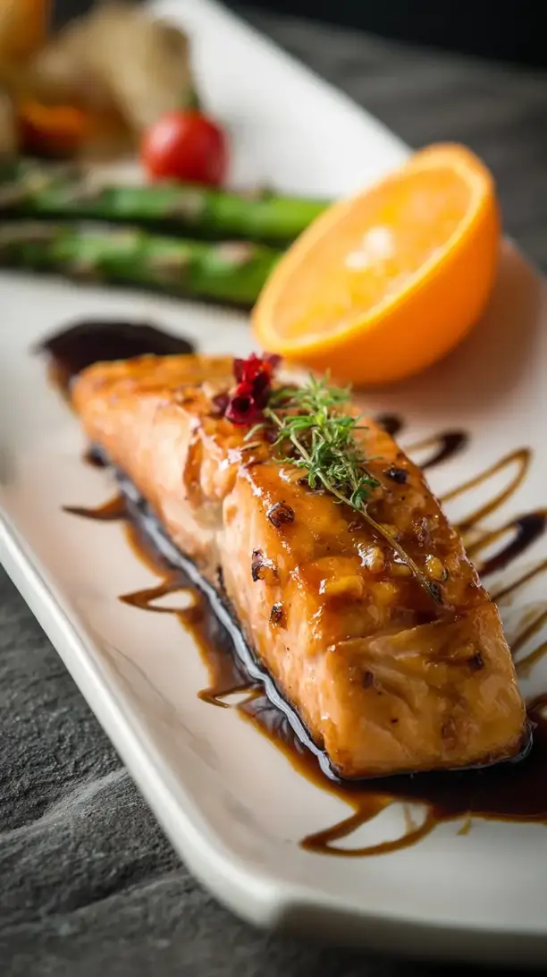 Orange Glazed Salmon