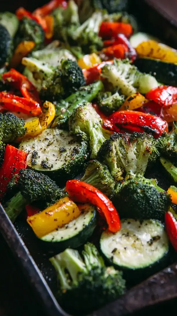 Oven Roasted Veggie Sheet Pan Meal