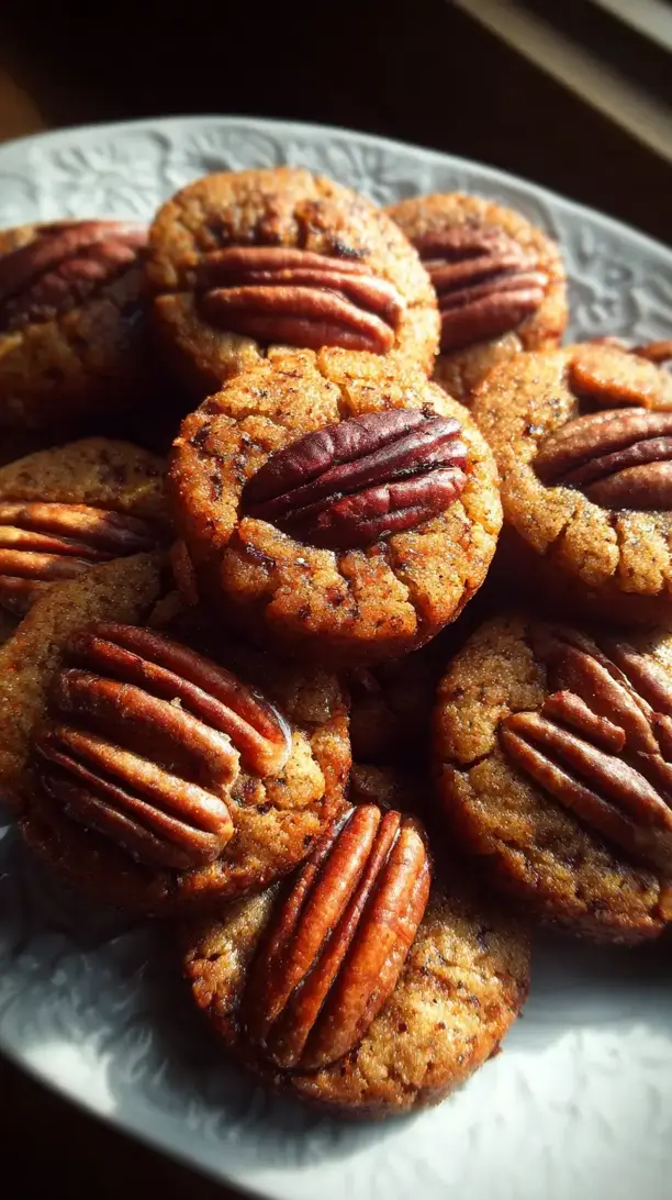 Paleo Pecan Pie Cookies