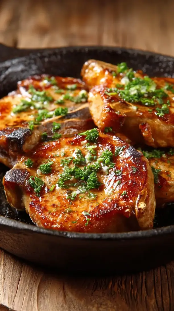 Pan Fried Pork Chops