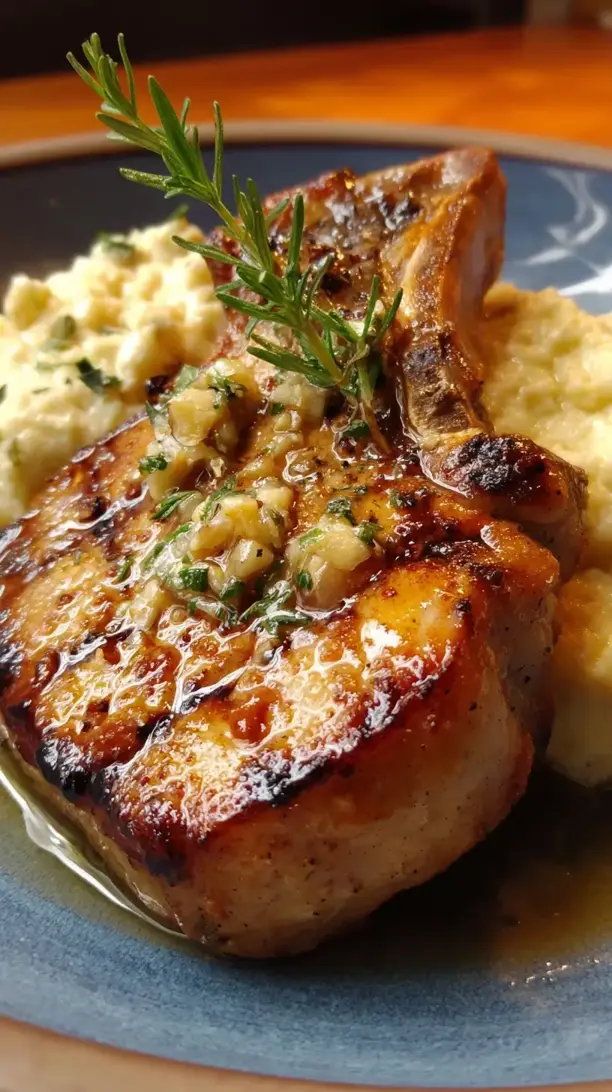 Pan Seared Pork Chops