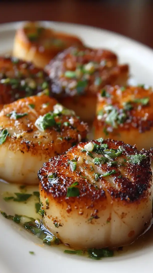 Pan Seared Scallops