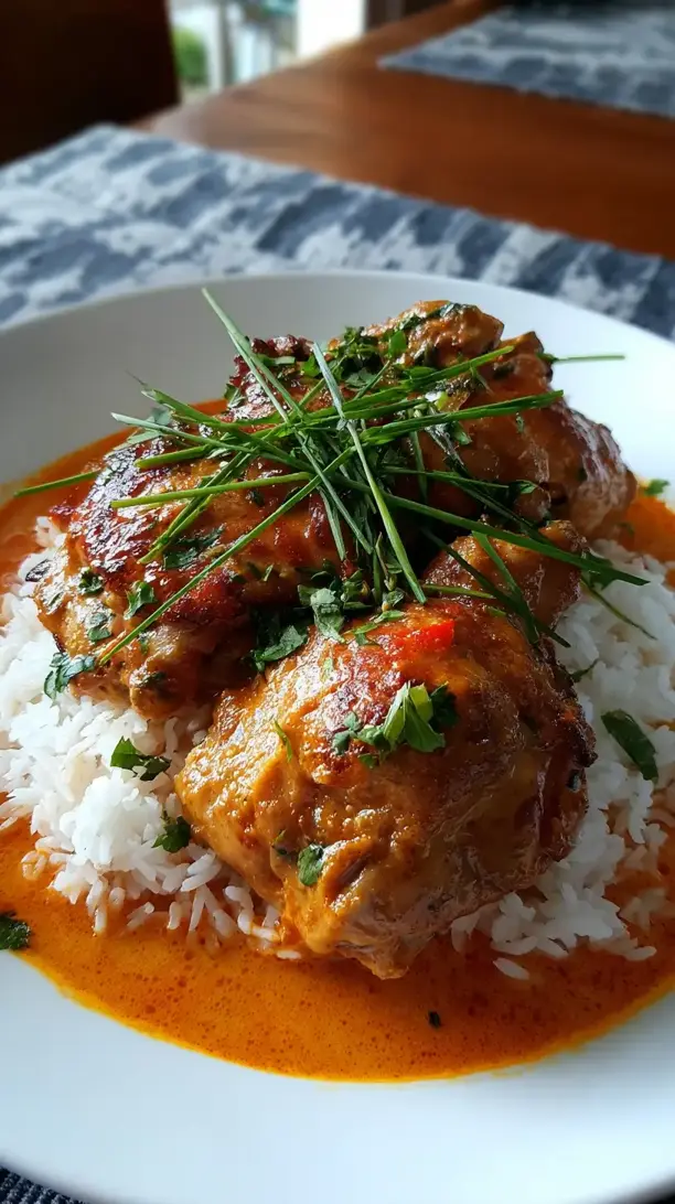 Panang Curry Chicken Thighs
