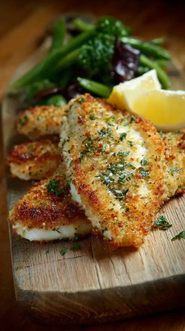 Parmesan Crusted Tilapia