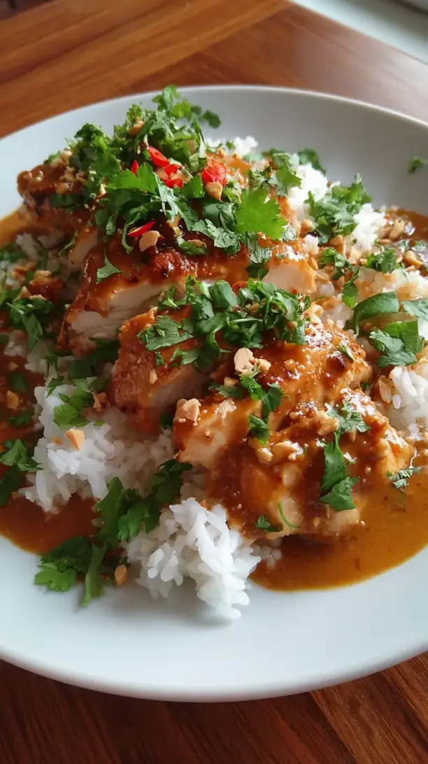 Peanut Sauce Chicken