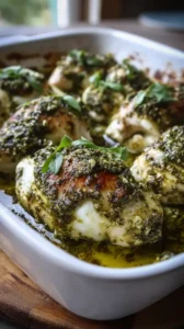Pesto Chicken Bake
