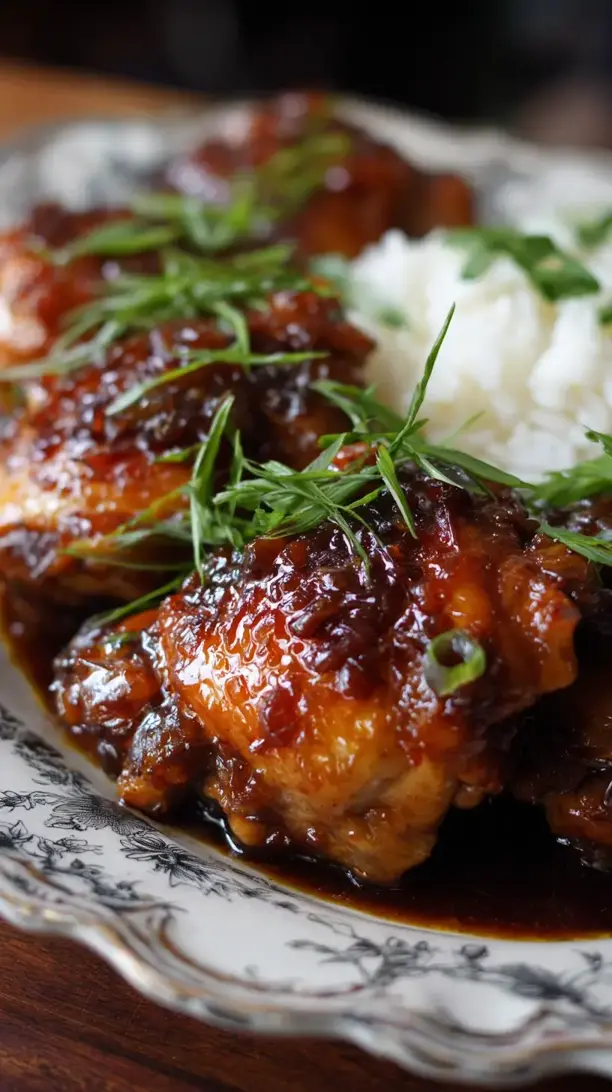 Plum Sauce Chicken Thighs