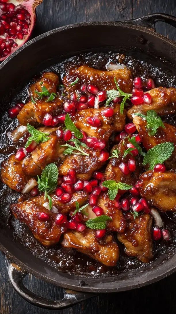 Pomegranate Chicken