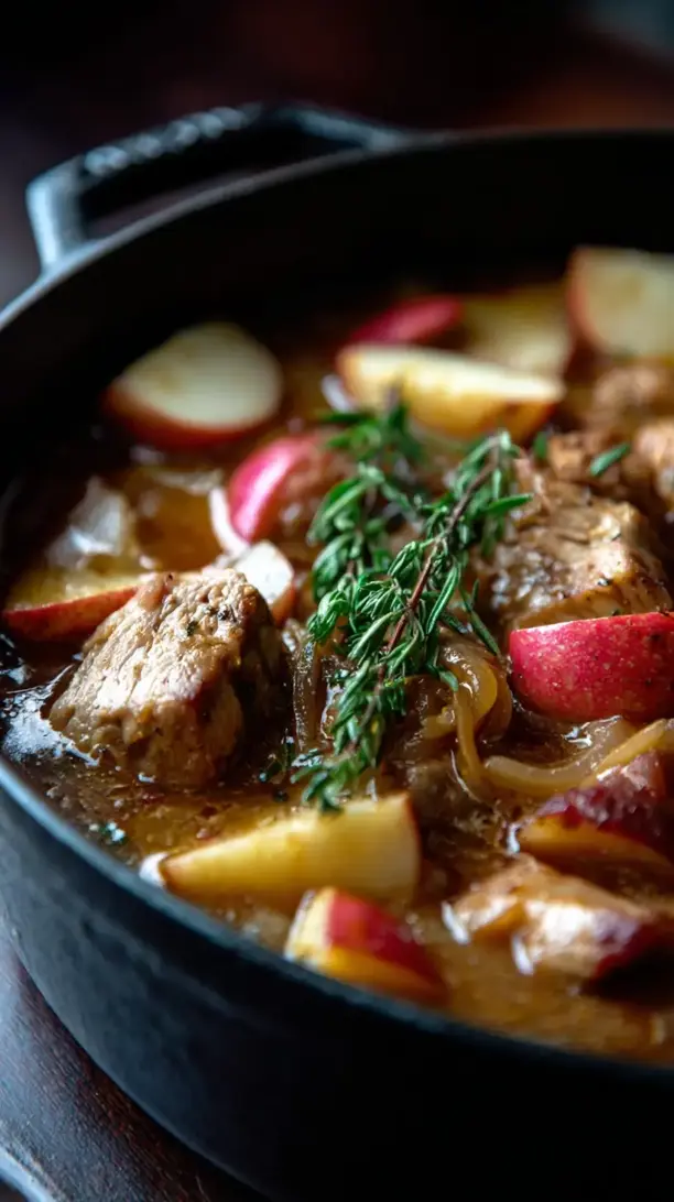 Pork and Apple Stew