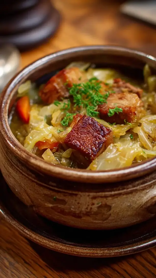 Pork and Cabbage Stew