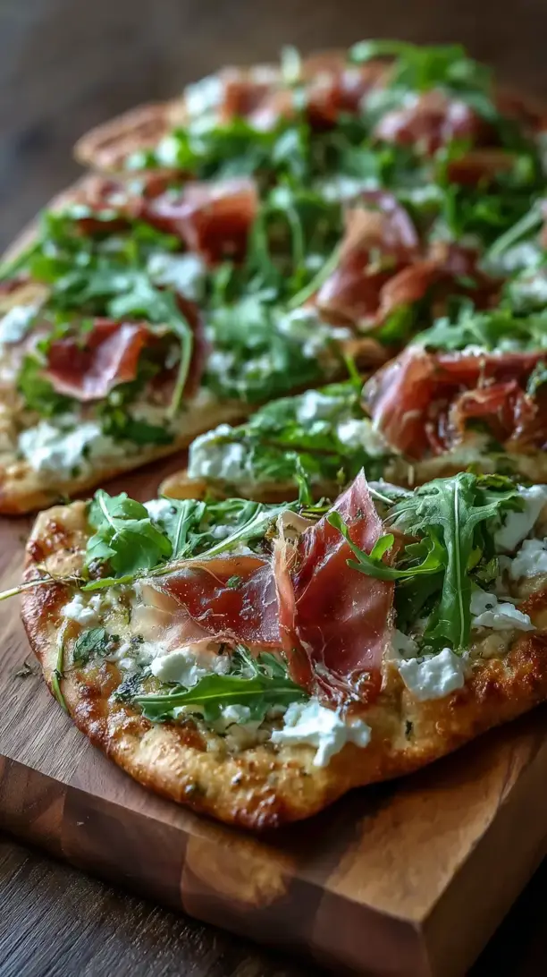 Prosciutto and Arugula Flatbread