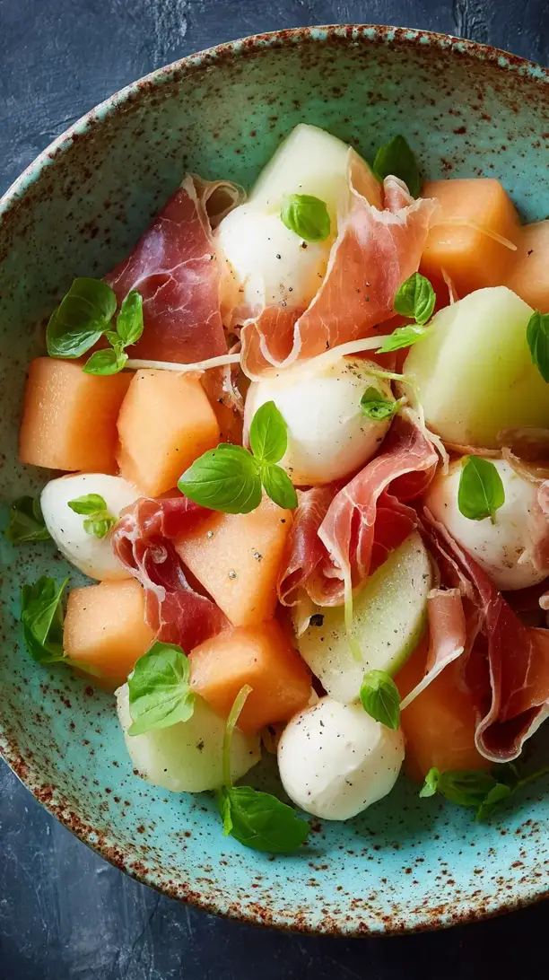 Prosciutto and Melon Salad