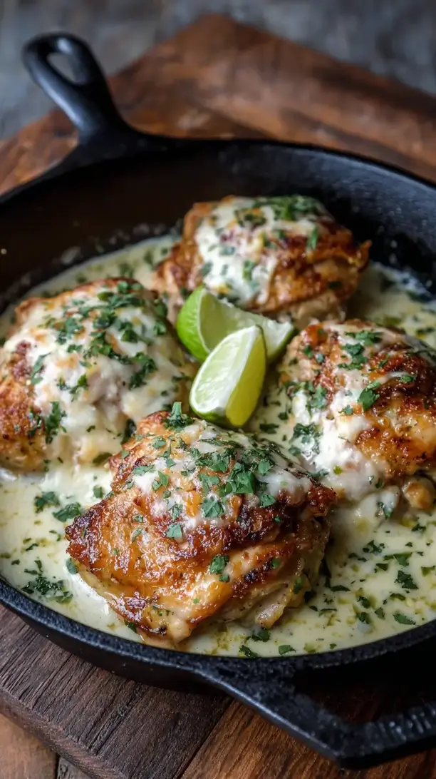 Queso Chicken Thighs