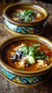 Quick Chicken Tortilla Soup