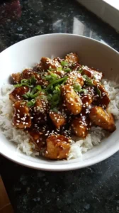 Quick Sesame Chicken