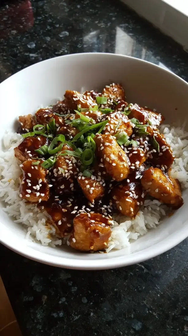 Quick Sesame Chicken