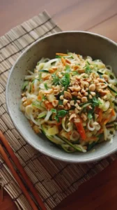 Quick Vegetable Pad Thai