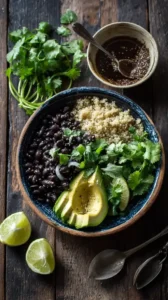 Quinoa Black Bean Bowls