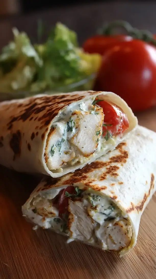 Ranch Chicken Wrap