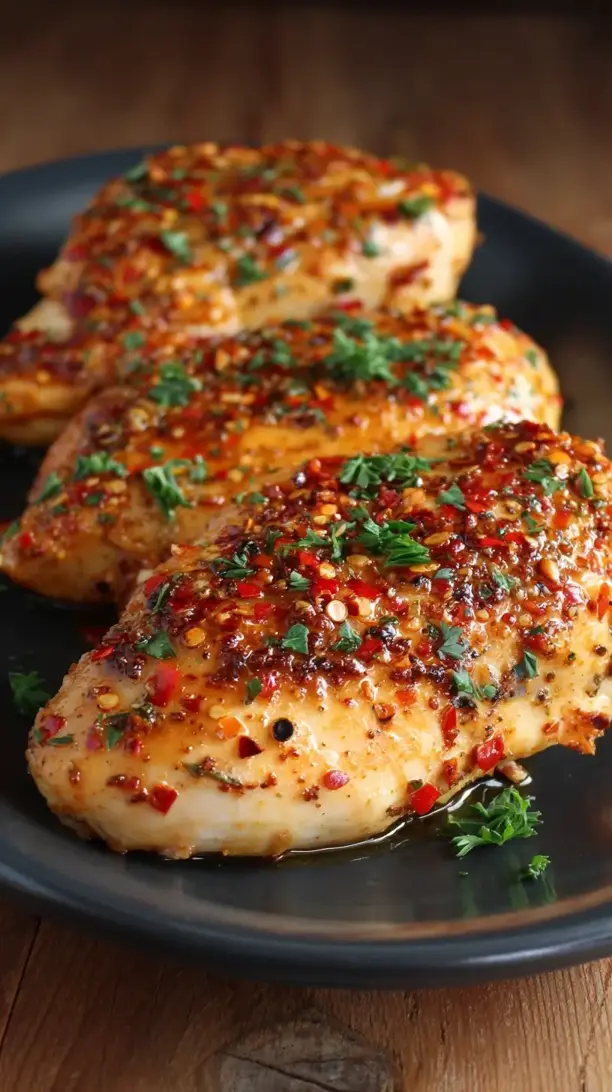 Red Pepper Flake Chicken