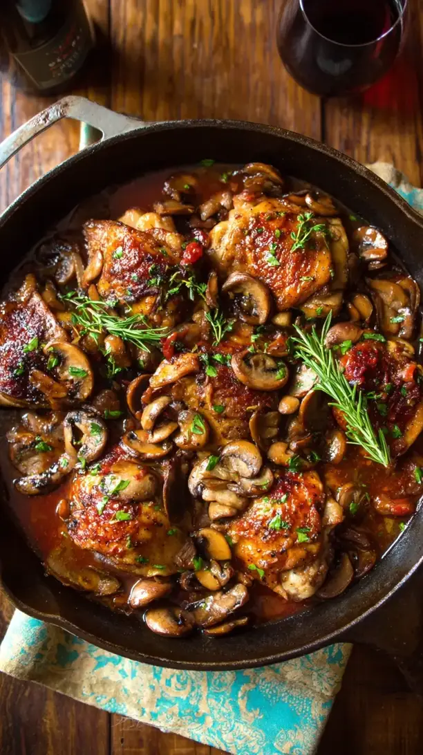 Red Wine Chicken