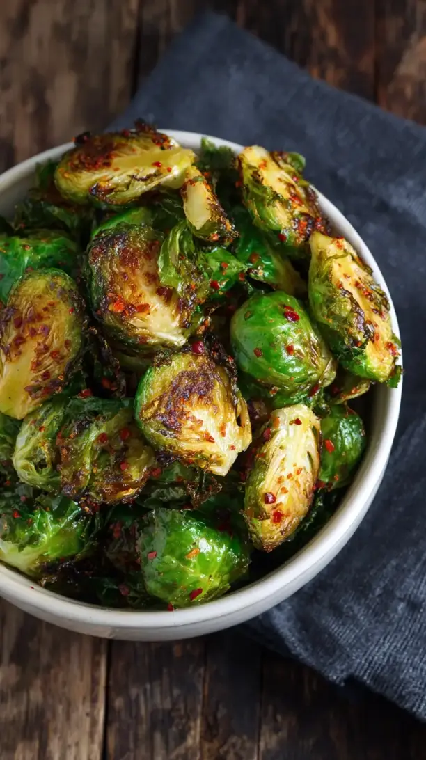 Roasted Brussels Sprouts Chips