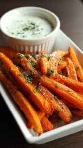Roasted Carrot Fries