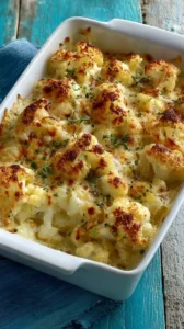 Roasted Cauliflower Mac And Cheese