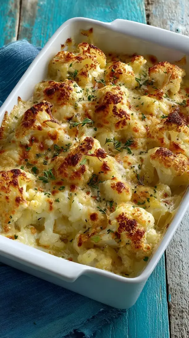 Roasted Cauliflower Mac And Cheese