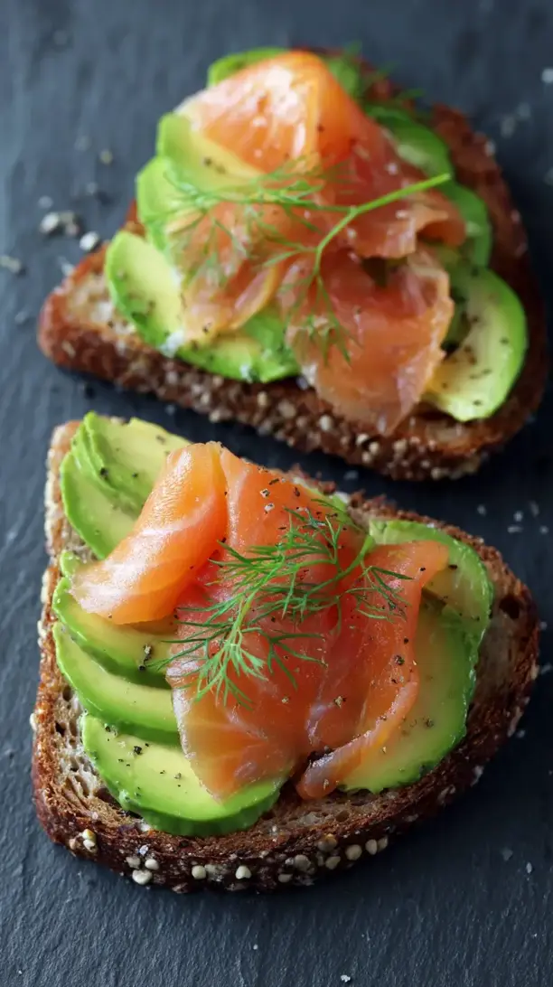 Salmon and Avocado Toast