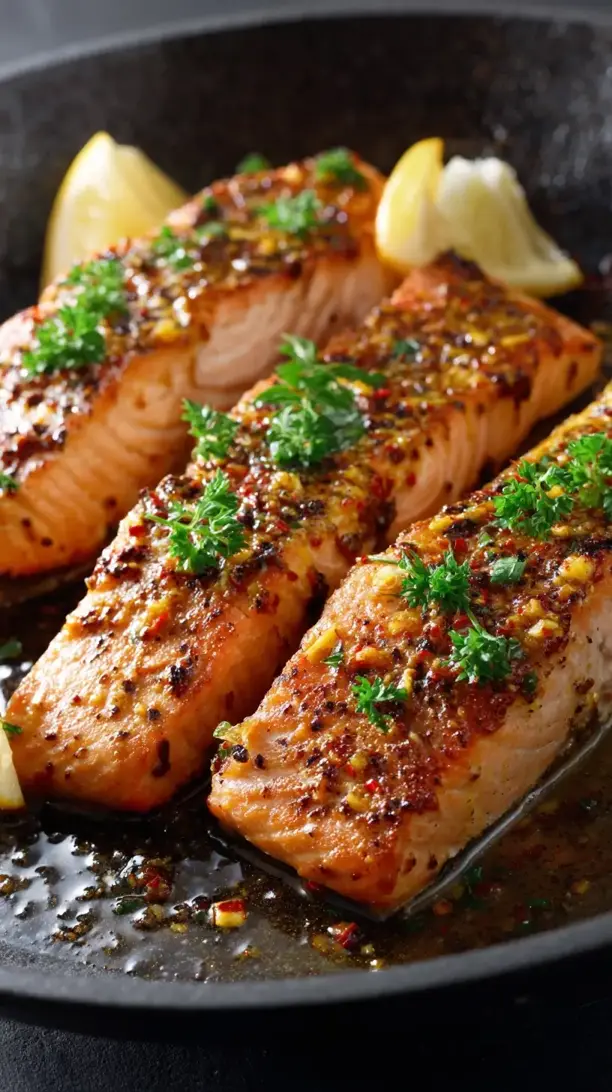 Salmon and Honey Mustard Glaze