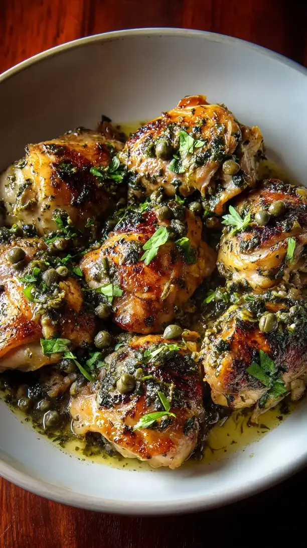 Salsa Verde Chicken Thighs