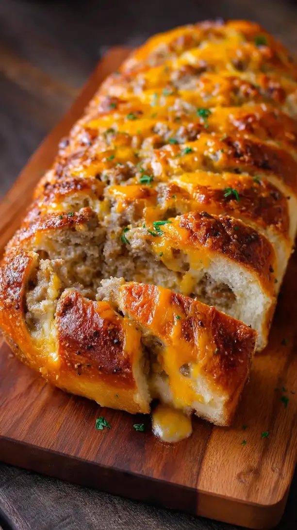 Sausage Cheese Bread