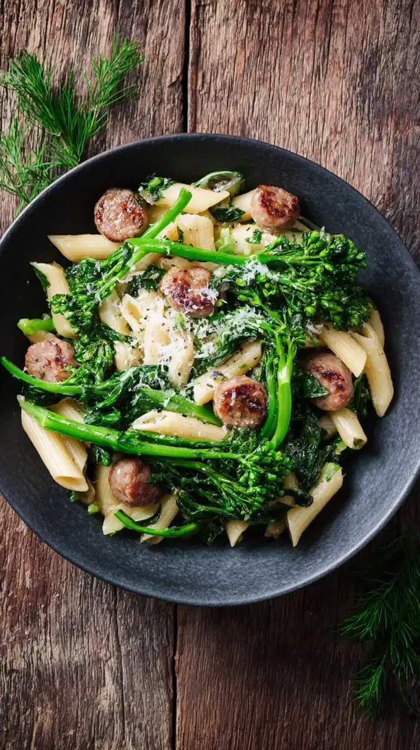 Sausage and Broccoli Rabe Pasta